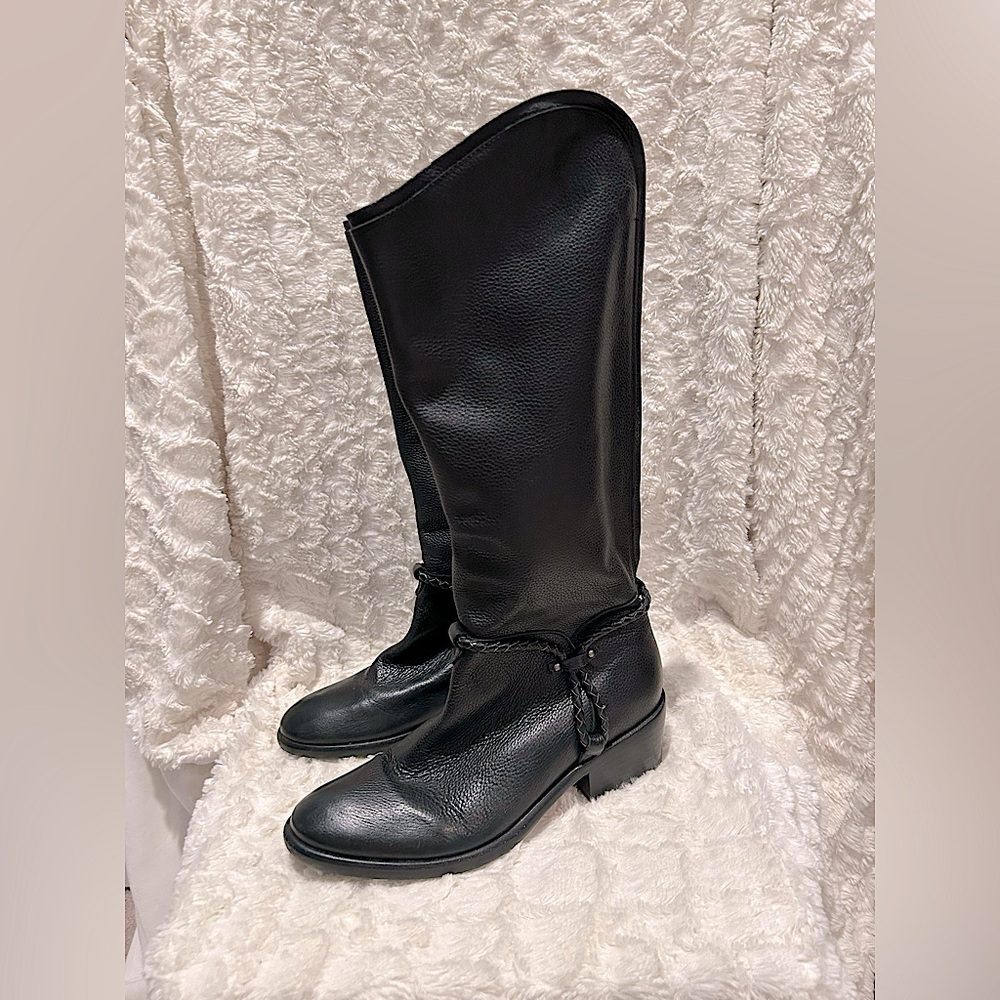 ❤️ FLASH SALE - Ariat Black Leather Tall Riding Boots, Size 7